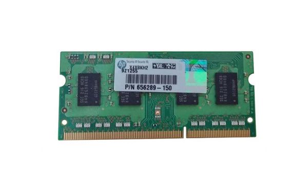 656289-150 HP 2GB DDR3-1600MHz PC3-12800 non-ECC Unbuffered CL11 204-Pin SoDimm 1.35V Low Voltage Memory Module
