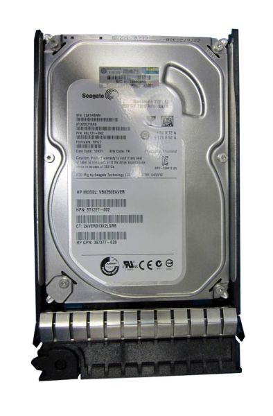 681647-001 HP 250GB 7200RPM SATA 3GB/s 3.5-inch Hard Drive