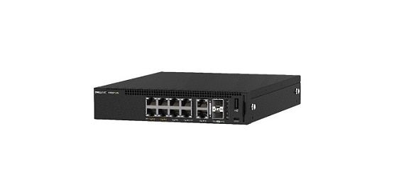 6G93K Dell Networking N1100-On Series 8 x Ports PoE+ 10/100/1000Base-T + 2 x SFP Ports Layer 2 Managed 1U Rack-mountable Gigabit Ethernet Network Switch