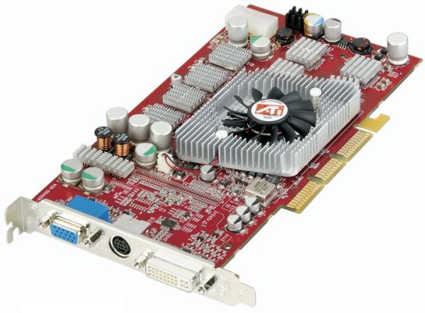 6T996 Dell ATI Radeon 9800PRO 128MB DDR 256-Bit AGP 8x Video Graphics Card