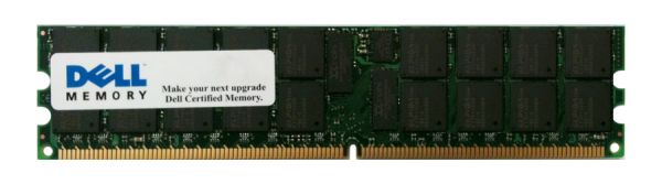 6Y001 Dell 1GB DDR-266MHz PC2100 ECC Registered CL2.5 184-Pin DIMM 2.5V Memory Module