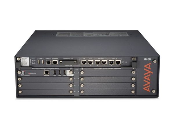700506956 Avaya G450 MP160 Media Gateway Non-GSA Chassis only