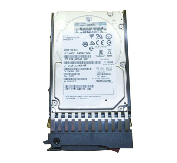 713961-001 HP 900GB 10000RPM SAS 6Gb/s 2.5-inch Hard Drive