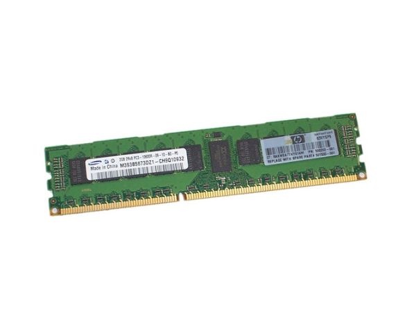 715750-071 HP 2GB DDR3-1600MHz PC3-12800 ECC Unbuffered CL11 240-Pin DIMM 1.35V Memory Module