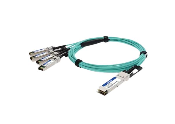 721070-B21 HPE QSFP+ to 4 x SFP+ Active Optical 7m Cable for BladeSystem c-Class Enclosure