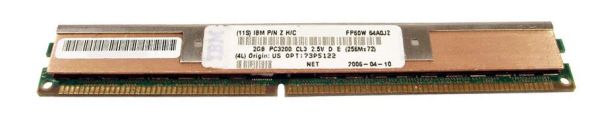 73P5122 IBM 4GB Kit (2 X 2GB) DDR-400MHz PC3200 ECC Registered CL3 184-Pin DIMM 2.5V Memory