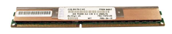73P5126 IBM 2GB DDR-400MHz PC3200 ECC Registered CL3 184-Pin DIMM 2.5V Dual Rank Memory Module
