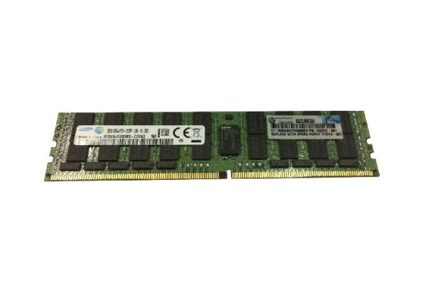 752372-081 HP 32GB DDR4-2133MHz PC4-17000 ECC Registered CL15 288-Pin Load Reduced DIMM 1.2V Quad Rank Memory Module