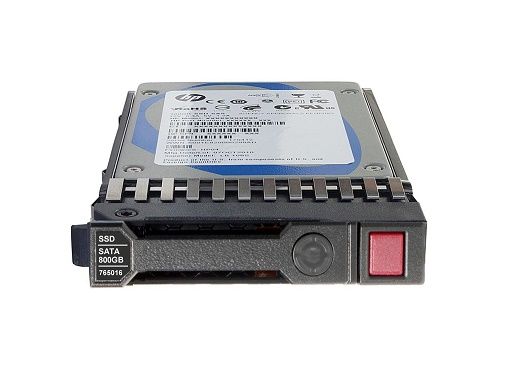 765016-001 HP 800GB SATA 6GB/s Value Endurance Enterprise M1 2.5-inch Solid State Drive with SmartDrive Carrier