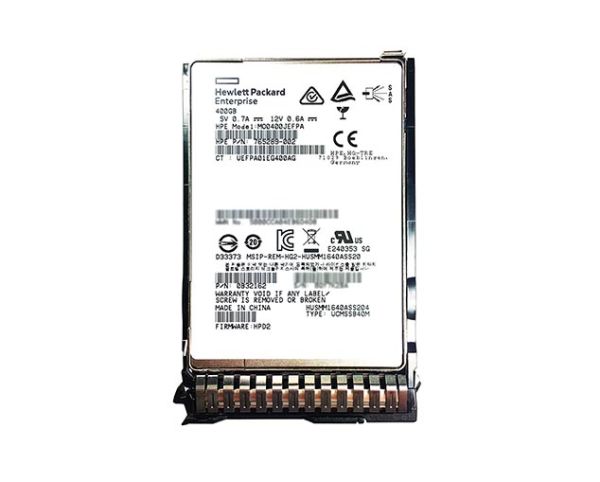 765289-002 HP 400GB Multi-Level-Cell SAS 12Gb/s 2.5-inch Internal Solid State Drive