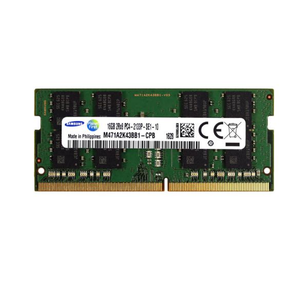 798038-001 HP 16GB DDR4-2133MHz PC4-17000 non-ECC Unbuffered CL15 260-Pin SoDimm 1.2V Dual Rank Memory Module