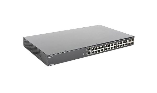 7Z340012WW Lenovo CE0128PB 24x 1000Base-T with 4x SFP/SFP+ PortsManageable Layer 3 Supported Modular Switch