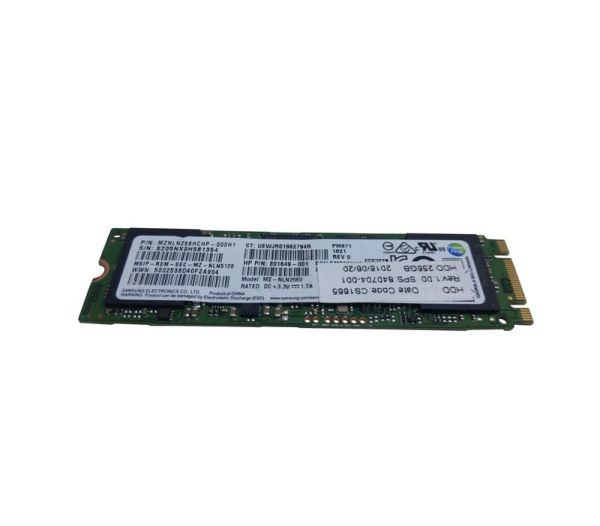 801649-001 HP 256GB SATA M.2 2280 Solid State Drive