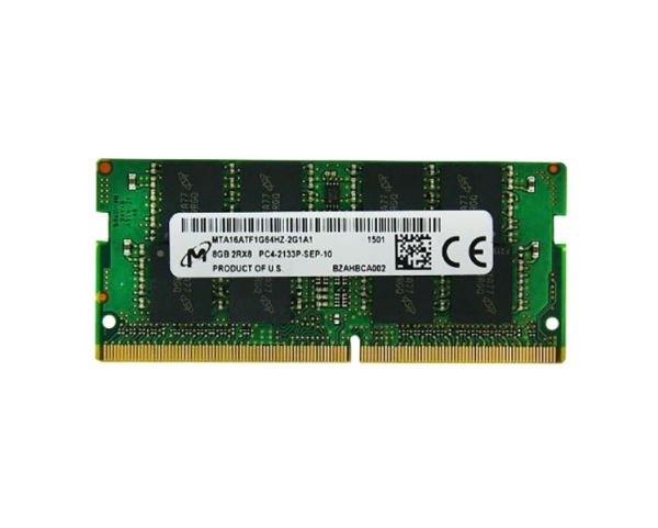 835887-002 HP 8GB DDR4-2133MHz PC4-17000 ECC Unbuffered CL15 260-Pin SoDimm 1.2V Dual Rank Memory Module