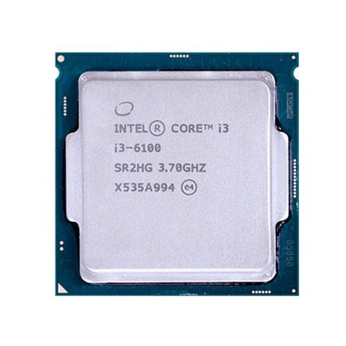 839509-001 HP 3.70GHz 8GT/s DMI3 3MB L3 Cache Socket LGA1151 Intel Core i3-6100 Dual-Core Processor