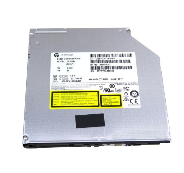 849055-6C1 HP Pavilion 510 570 Super Multi DVD Write Optical Drive GUD1N Bezel