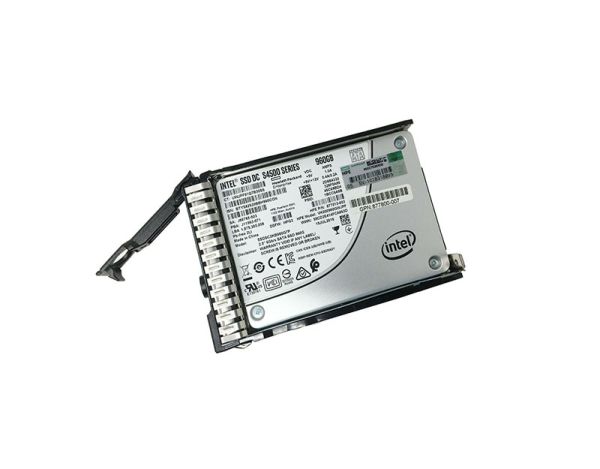 877013-003 HP 960GB SATA 6Gb/s 2.5-inch SFF Hot Swap Read Intensive SC Digitally Signed Firmware Solid State Drive for HP GEN9 Gen10 Server