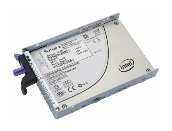 00AJ025 IBM S3500 240GB SATA 6GB/s MLC 2.5-inch Enterprise Value Solid State Drive for IBM System x