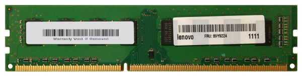 89Y9224 IBM 4GB DDR3-1333MHz PC3-10600 non-ECC Unbuffered CL9 240-Pin DIMM 1.35V Low Voltage Dual Rank Memory Module