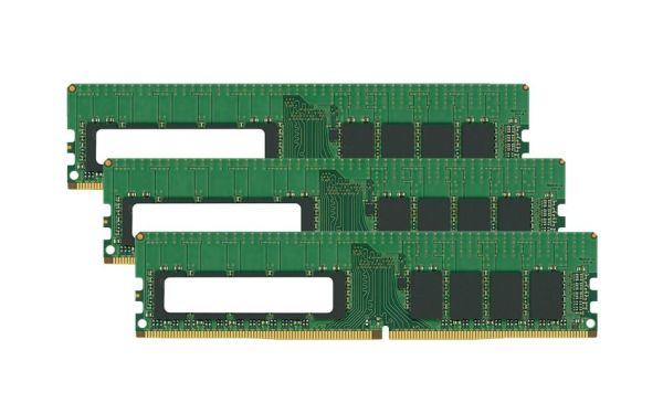8EC40AV HP 24GB Kit (3 x 8GB) DDR4-2933MHz PC4-23400 Non-ECC Unbuffered CL21 288-Pin UDIMM 1.2V Single Rank Memory