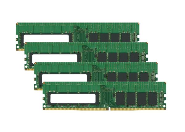 8YS45AV HP 64GB Kit (4 x 16GB) DDR4-2666MHz PC4-21300 Non-ECC Unbuffered CL19 288-Pin UDIMM 1.2V Dual Rank Memory