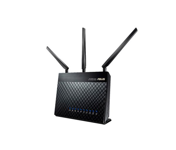 90IG00V1-BU2G00 ASUS DSL-AC68U Dual-band (2.4 GHz / 5 GHz) Gigabit Ethernet Black wireless router