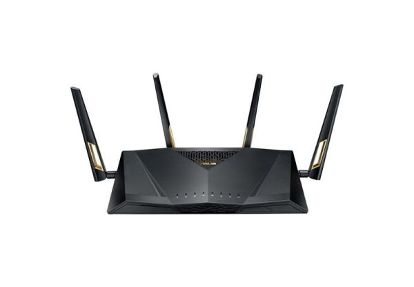 90IG04F0-MU2G00 ASUS RT-AX88U wireless router Dual-band (2.4 GHz / 5 GHz) 3G 4G Black
