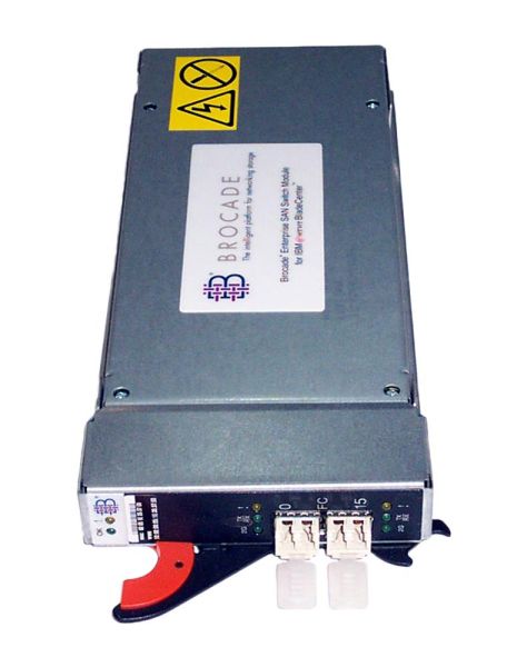 90P0164 IBM Dual x Ports Fibre Channel Enterprise SAN Switch Module by Brocade for BladeCenter