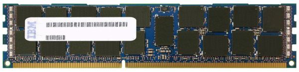 90Y3177 IBM 4GB DDR3-1600MHz PC3-12800 ECC Registered CL11 240-Pin DIMM 1.35V Low Voltage Dual Rank Memory Module