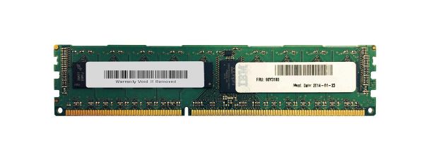 90Y3180 IBM 4GB DDR3-1600MHz PC3-12800 ECC Registered CL11 240-Pin DIMM 1.35V Low Voltage Dual Rank Memory Module