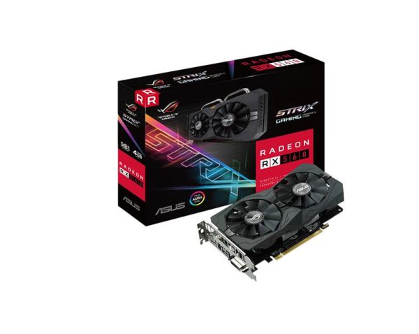90YV0AH1-M0NA00 ASUS Radeon RX 560 4GB GDDR5 Video Graphics Card