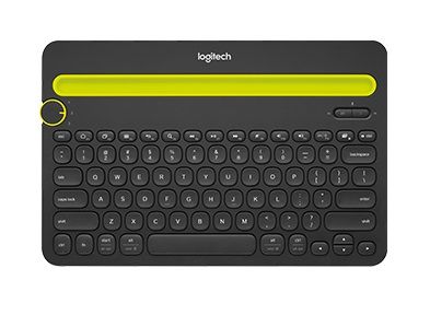 920-006342 Logitech K480 Universal Mini Multi-Device Wireless Keyboard