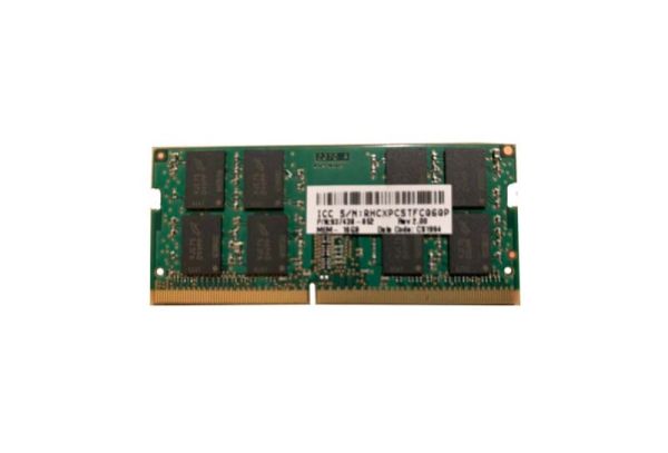 937438-852 HP 16GB PC4-21300 DDR4-2666MHz non-ECC Unbuffered CL19 SoDIMM 1.2V Dual-Rank Memory Module