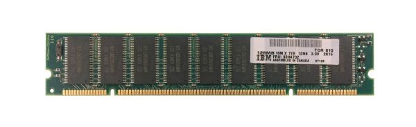 93H4702 IBM 256MB Kit (2 X 128MB) 66MHz PC66 ECC Unbuffered CL2.5 200-Pin DIMM Memory