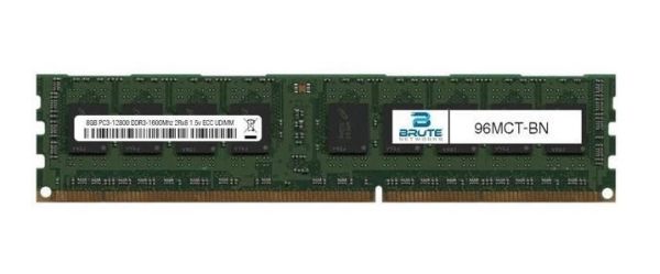 96MCT Dell 8GB DDR3-1600MHz PC3-12800 ECC Unbuffered CL11 240-Pin DIMM 1.35V Low Voltage Dual Rank Memory Module