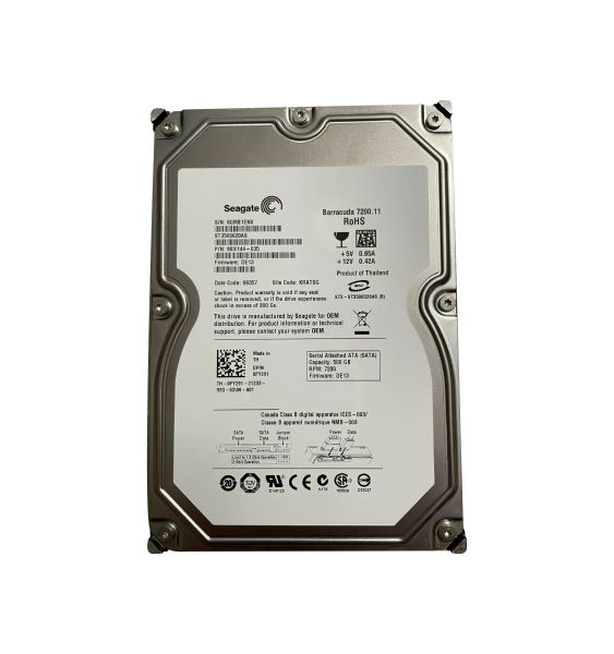 98X144-035 Seagate 500GB 7200RPM SATA 3Gb/s 3.5-inch Hard Drive