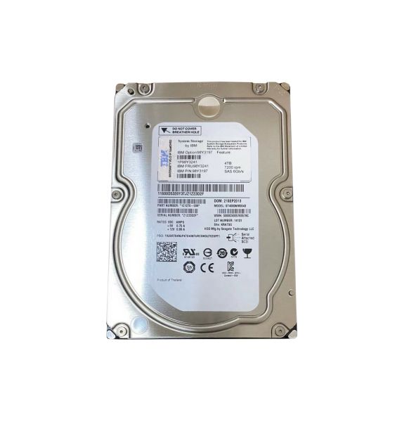 98Y3197 IBM 4TB 7200RPM SAS 6Gb/s Cache 3.5-inch LFF Hard Drive