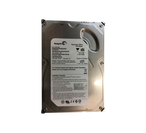 9BD032-326 Seagate Maxtor 160GB 7200RPM ATA-100 8MB Cache 3.5-inch Hard Drive
