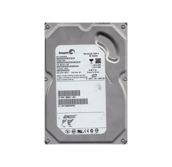 9BD131-020 Seagate BarraCuda 7200.9 80GB 7200RPM SATA 3Gb/s 8MB Cache 3.5-inch Hard Drive