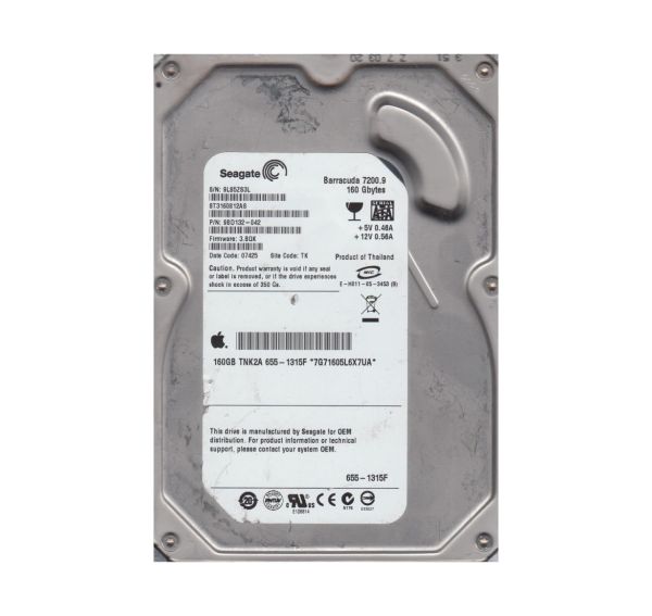 9BD132-042 Seagate BarraCuda 7200.9 160GB 7200RPM SATA 3Gb/s 8MB Cache 3.5-inch Hard Drive