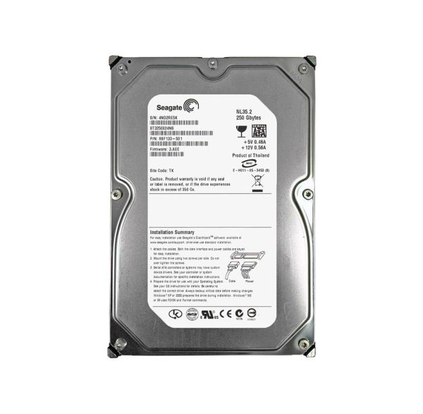 9BF133-501 Seagate NL35 Series 250GB 7200RPM SATA 3Gb/s 8MB Cache 3.5-inch Hard Drive