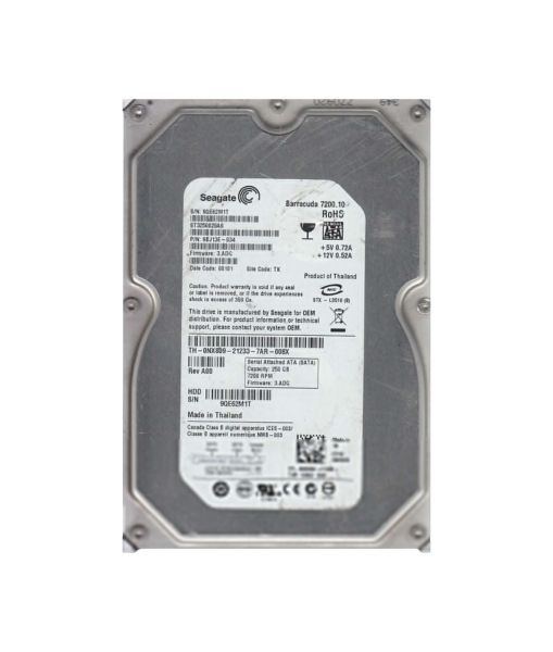 9BJ13E-034 Seagate 250GB 7200RPM SATA 3Gb/s 3.5-inch Hard Drive