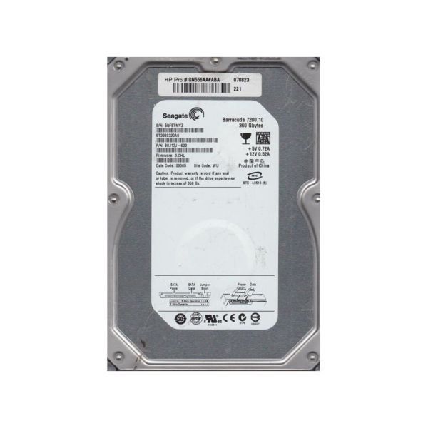 9BJ13J-622 Seagate BarraCuda 7200.1 360GB 7200RPM SATA 3Gb/s 8MB Cache 3.5-inch Hard Drive