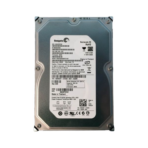 9BL146-037 Seagate 500GB 7200RPM SATA LFF 3.5-inch Hard Drive