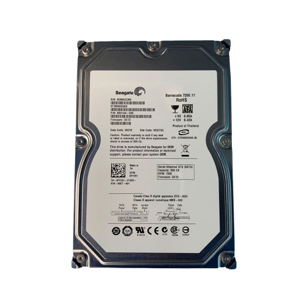 9BX144-035 Seagate 500GB 7200RPM SATA 3Gb/s 3.5-inch Hard Drive