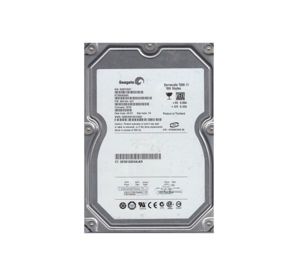 9BX144-621 Seagate 500GB 7200RPM SATA 3Gb/s 3.5-inch Hard Drive