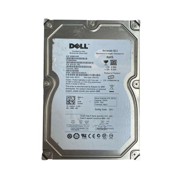 9CA154-052 Seagate 500GB 7200RPM SATA LFF 3.5-inch Hard Drive