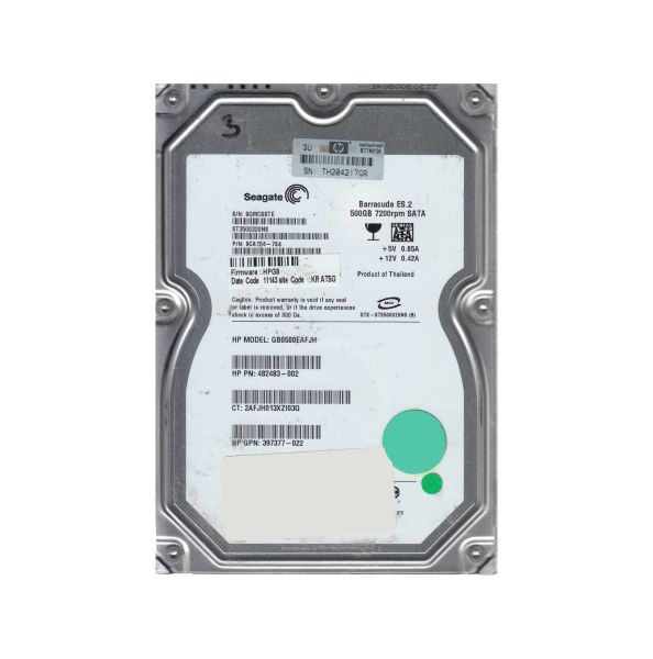 9CA154-784 Seagate BarraCuda 500GB 7200RPM SATA 3Gb/s 32MB Cache 3.5-inch Hard Drive