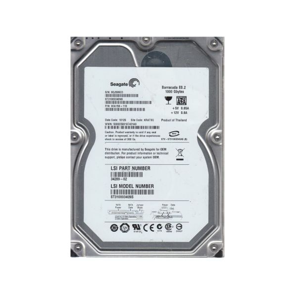 9CA158-110 Seagate 1TB 7200RPM SATA 3Gb/s 3.5-inch Hard Drive