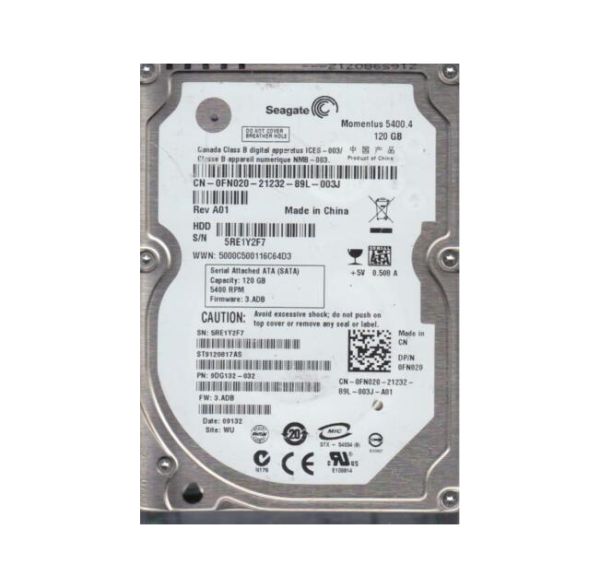 9DG132-032 Seagate 120GB 5400RPM SATA 3Gb/s 2.5-inch Hard Drive